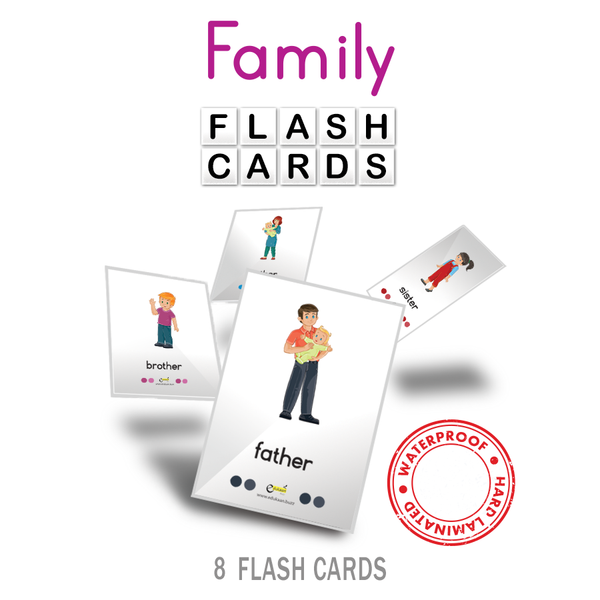 FAMILY FLASH CARDS - 8003