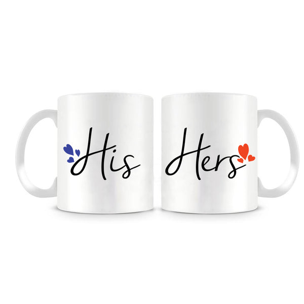His & Hers - Pair Mugs - 5119