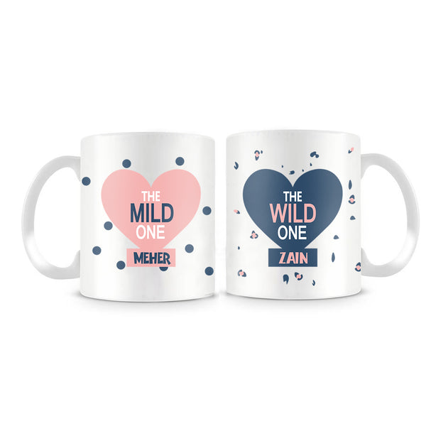 Mild & Wild - Pair Mug - 5122