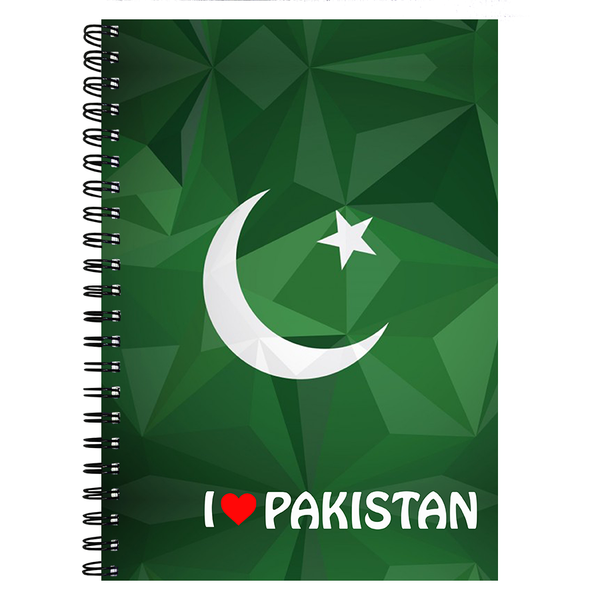 I Love Pakistan - 7249 - Notebook