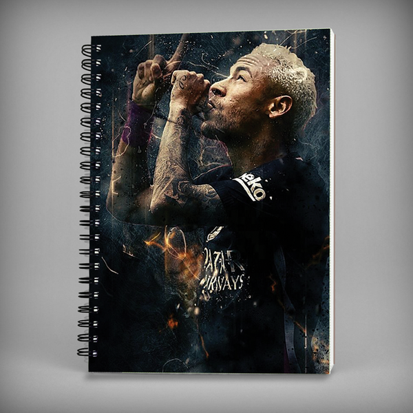 Neymar DA Silva Spiral Notebook - 7400