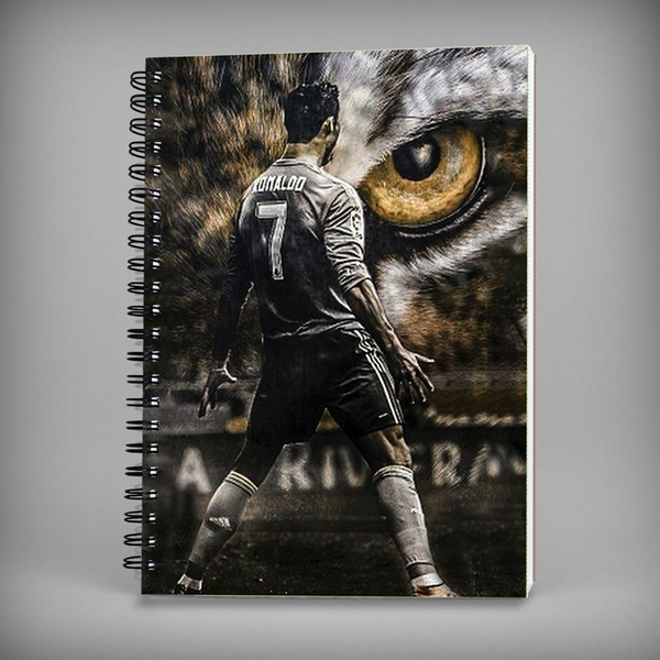 Cristiano Ronaldo Spiral Notebook - 7405