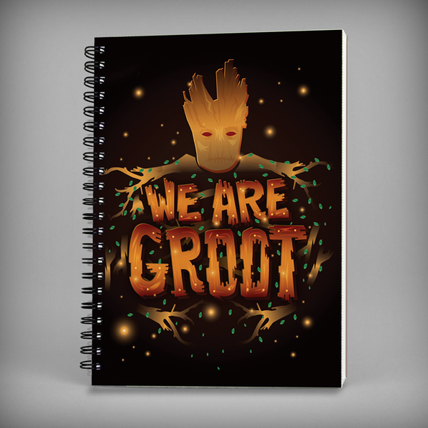 We are Groot Spiral Notebook - 7420