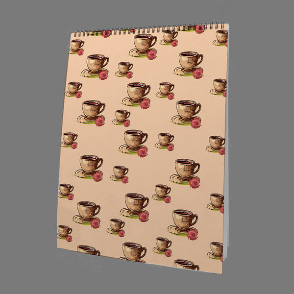 Coffee Cups Sketch Book - 6003