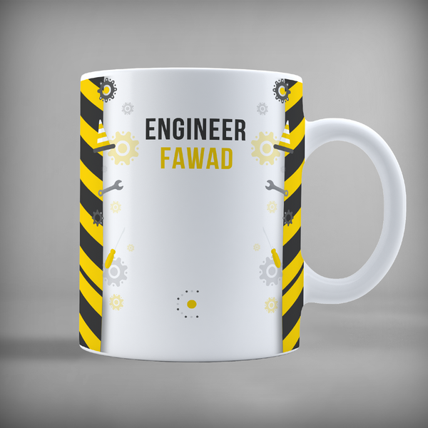 Engineer Name Mug  - 5299