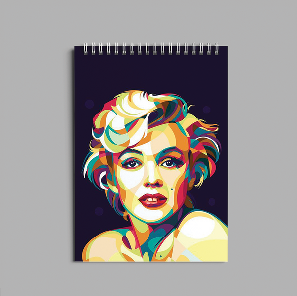 Cubism Marilyn Monroe Sketch book - 6054