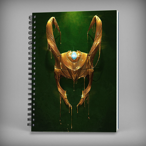 Loki Spiral Notebook - 7497
