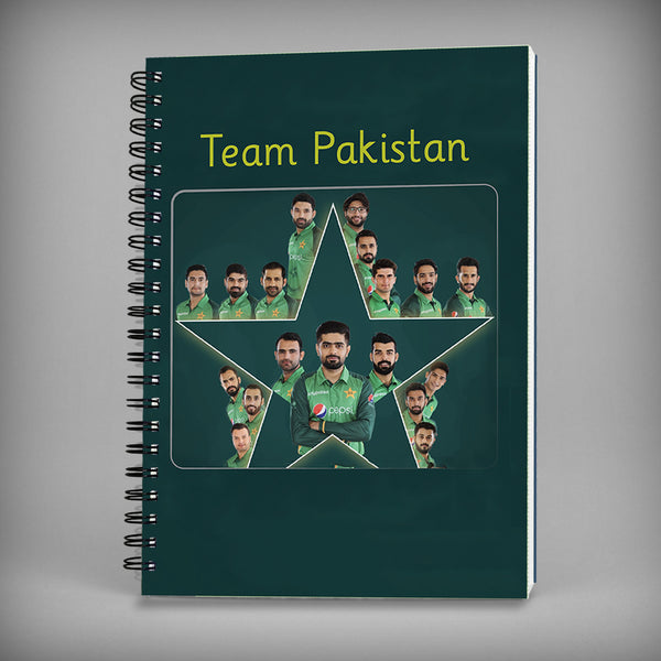 Team Pakistan Spiral Notebook - 7586