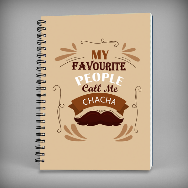 My Special Chacha Spiral Notebook -7701