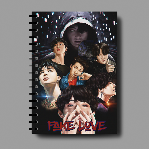BTS Fake Love Notebook-7705