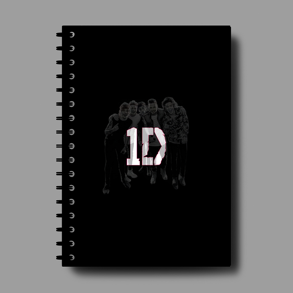 1D Black Cover Notebook-7729