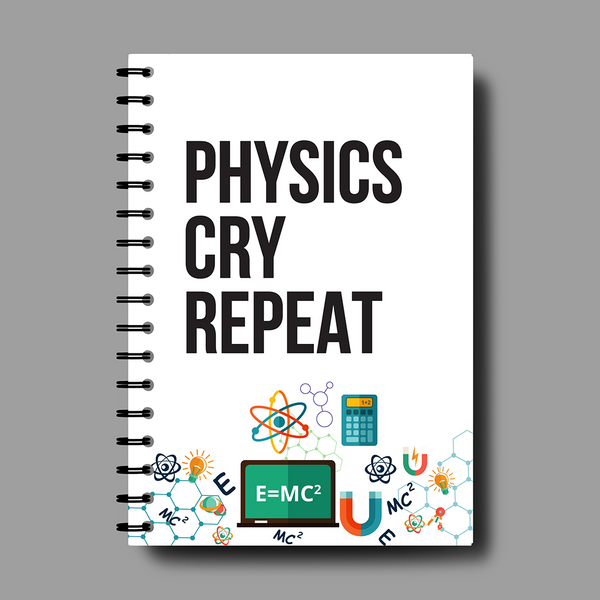Physics Spiral Notebook -7773