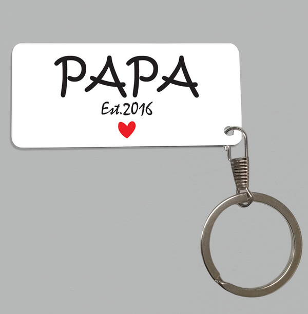 Papa Keychain 1009