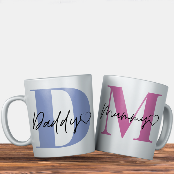 Mummy Daddy - Pair Mug - 5317