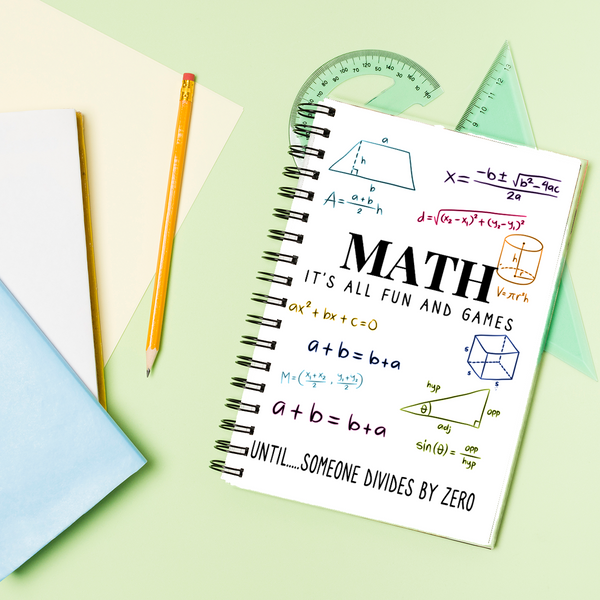 Maths is all fun and games- Notebook- 7794