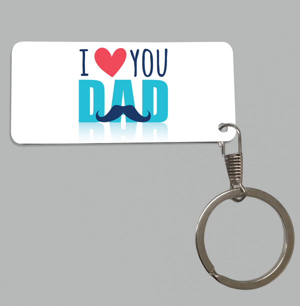 I Love You Dad Keychain - 1026