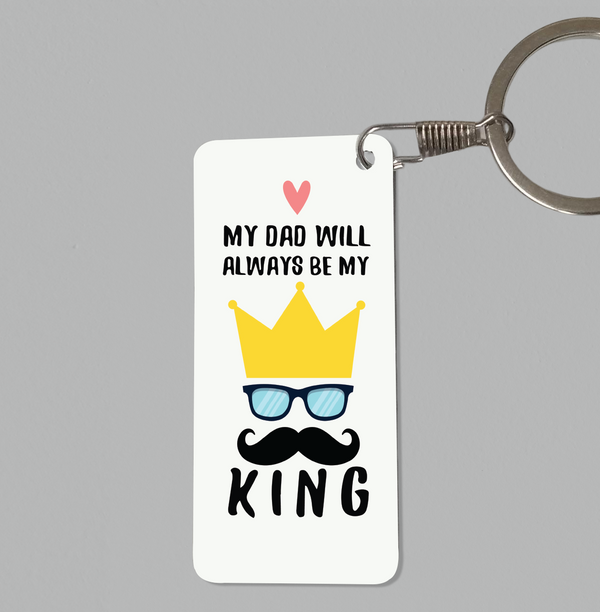 My Dad Is A King Keychain - 1060