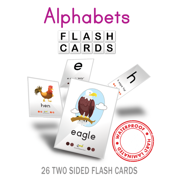 ALPHABETS FLASH CARDS - 8001