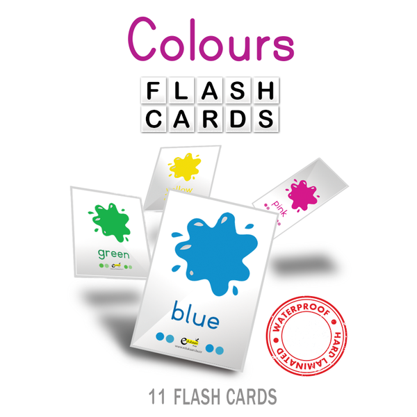 COLORS FLASH CARDS - 8002
