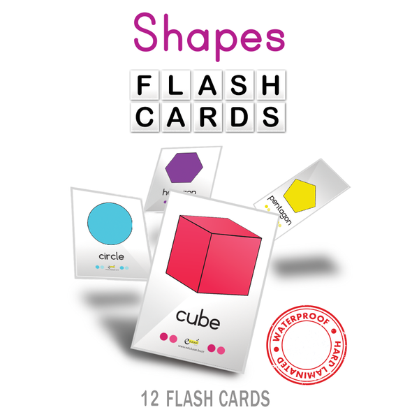 SHAPES FLASH CARDS - 8010