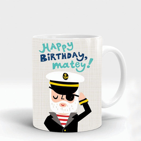 Happy Birthday Matey - Design - 5037