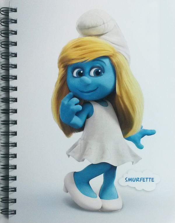 Smurfette - 7078 - Notebook