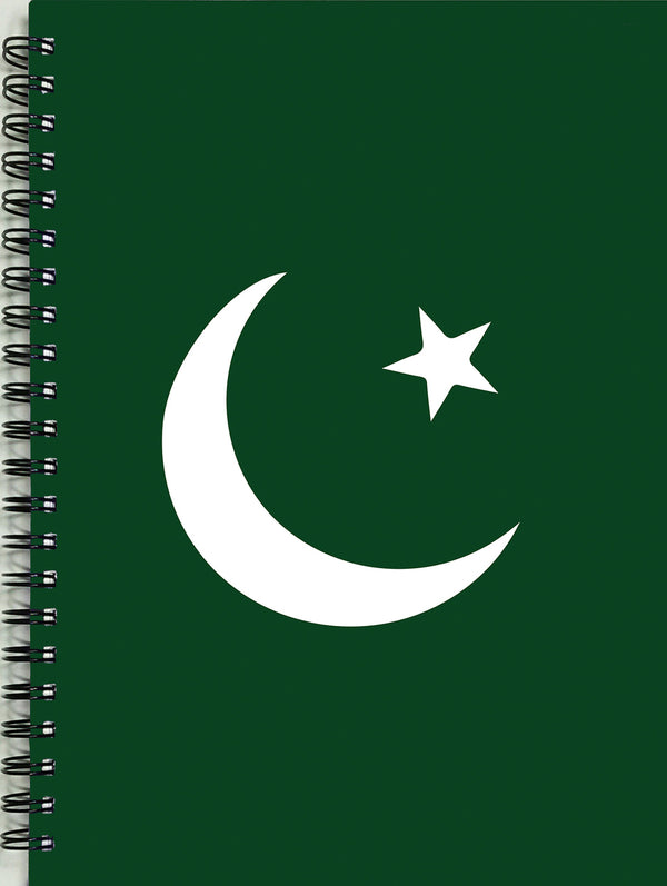 Pakistan Flag - 7083 - Notebook
