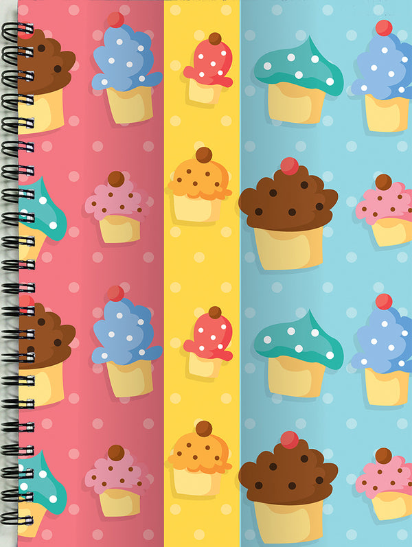 Cupcakes - 7097 - Notebook