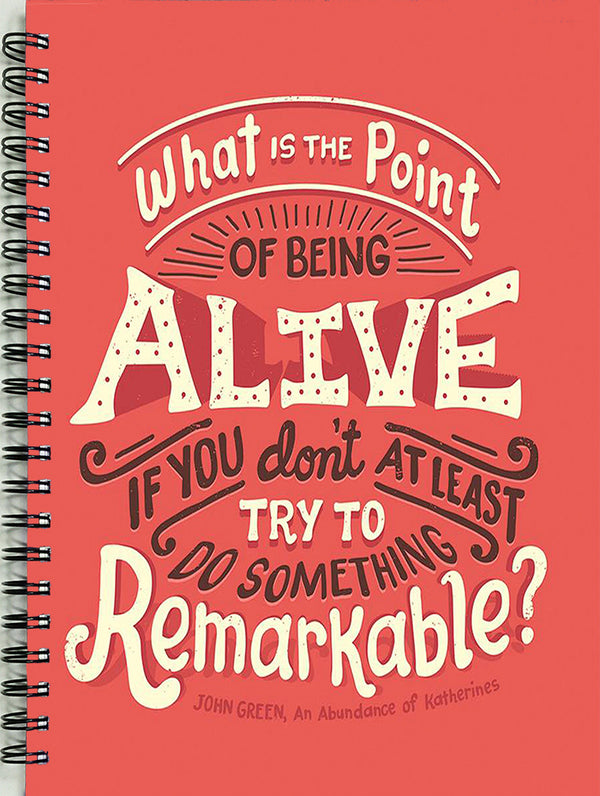 John Green Quote - 7147 - Notebook