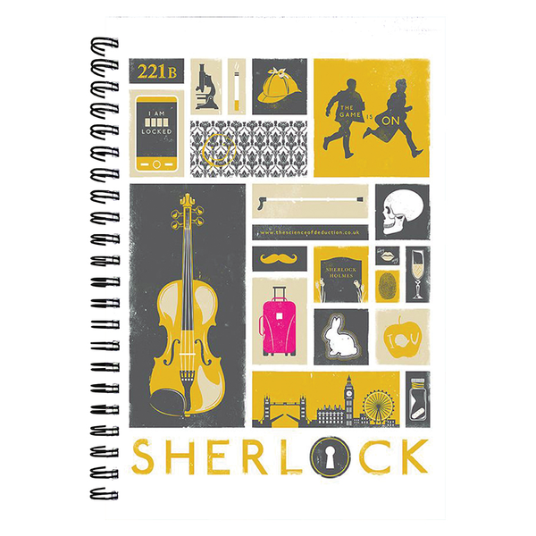 Sherlock Clue- 7226 - Notebook