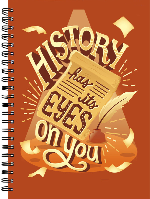 History Has Its Eyes On You - 7190 - Notebook