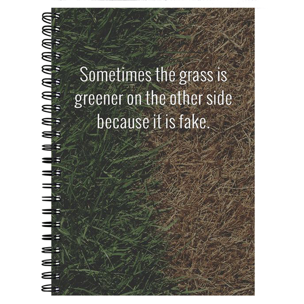 Grass Quote - 7253 - Notebook