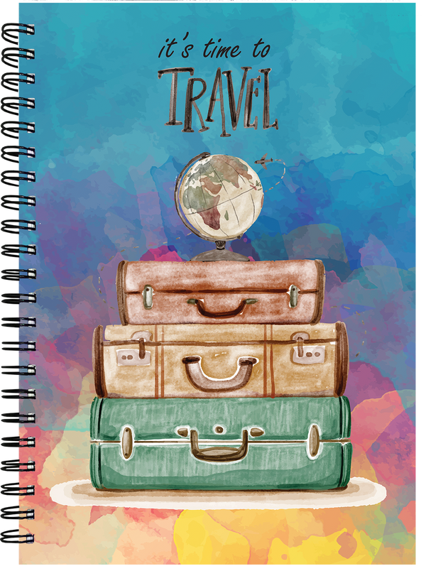 It s Time to Travel - 7274 - Notebook