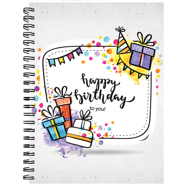 Happy Birthday To You - 7286 - Notebook