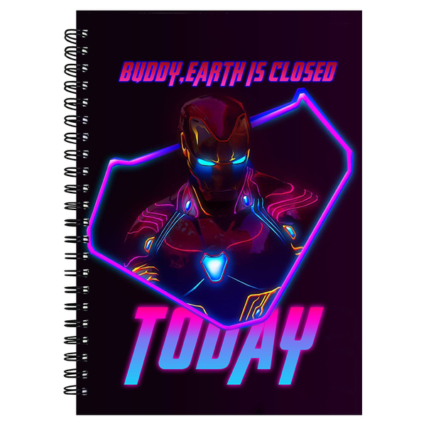 Tony Stark - Iron Man - Infinity War - 7297 - Notebook
