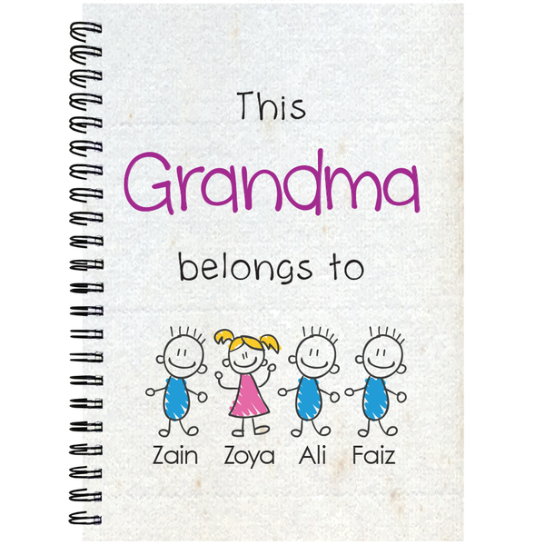 Grandma Belongs - 7311 - Notebook