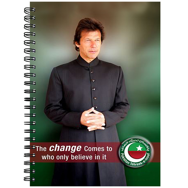 Imran Khan | The Change Believer | 7320 - Notebook