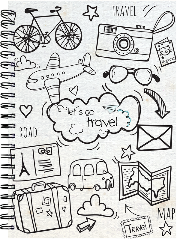 Lets Go Travel - 7269 - Notebook