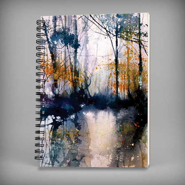 Forest Painting Spiral Notebook - 7335