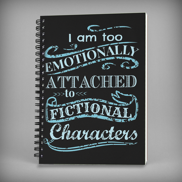 Fictional Character Quote Spiral Notebook - 7349