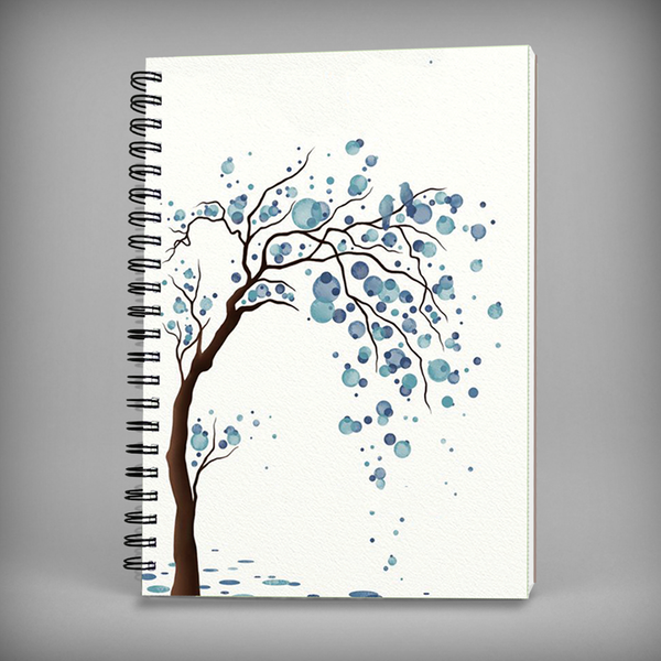 Art Tree Spiral Notebook - 7358