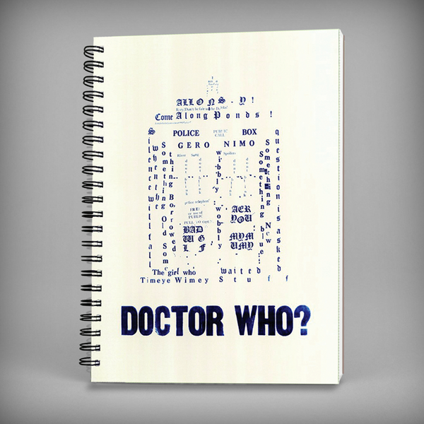 Doctor Who? Spiral Notebook - 7373