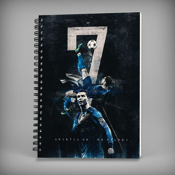 Christiano Ronaldo Spiral Notebook- 7389