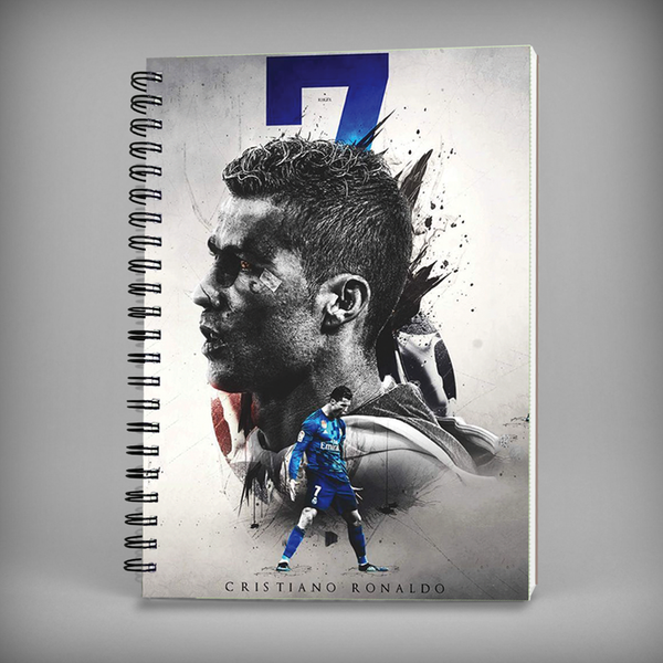 Cristiano Ronaldo Spiral Notebook - 7402
