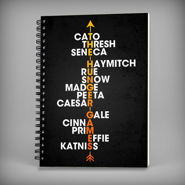 The Hunger Games Spiral Notebook - 7412