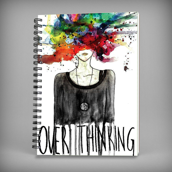 Over Thinking Spiral Notebook - 7430