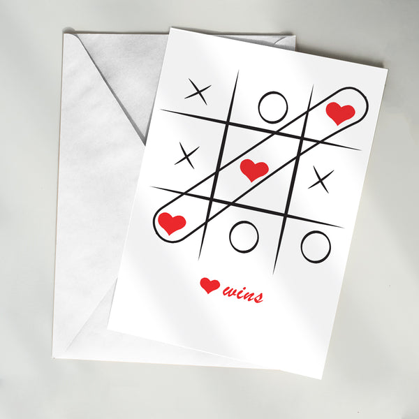 Heart Wins  Card - 4010