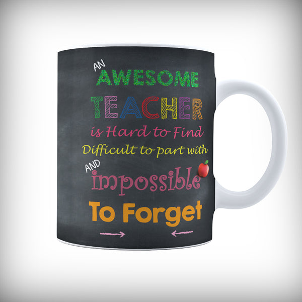 An Awesome Teacher Is Hard To Find Mug - 5257