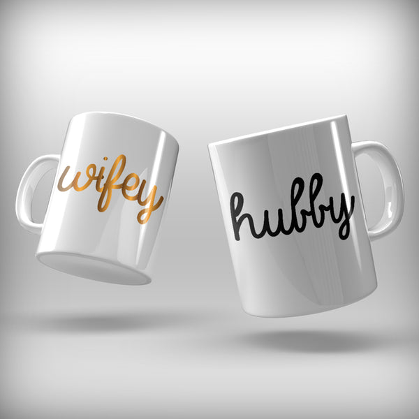 Hubby & Wifey - Pair Mug - 5266