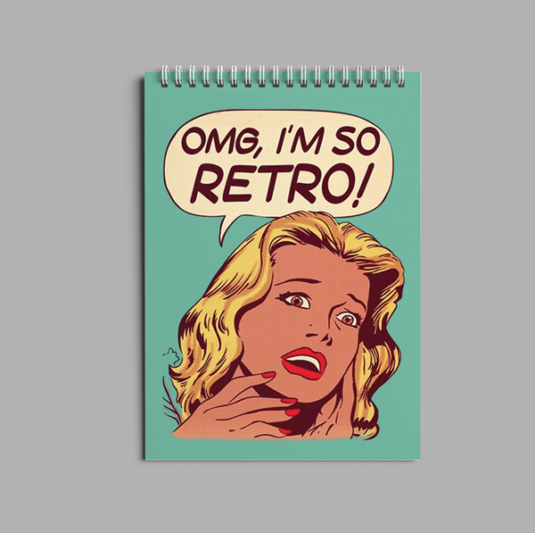 OMG I'M So Retro Sketch Book - 6020